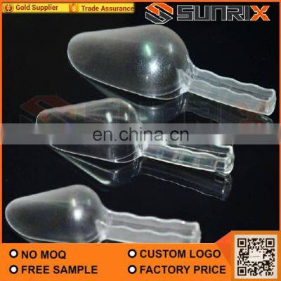 Transparent Plastic Kitchen Scoops, Coffee Candy Shovels photo-4