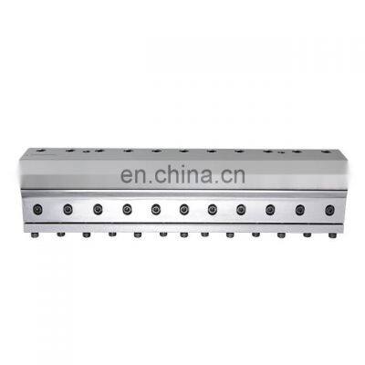 Precision slot coating die for  plastic PE PVC film