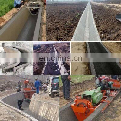Automatic Water Canal Drainage Ditch Forming Machine Price Drain Forming Machine