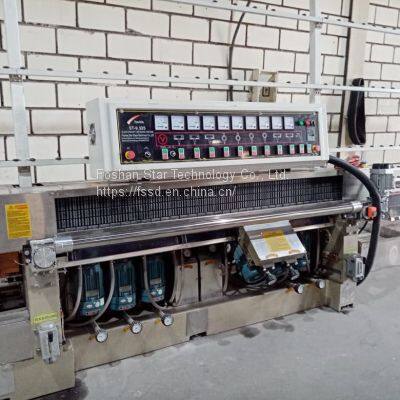 FSSD 9 Motors Glass Straight Line Edging Machine Glass Processing Machine photo-2