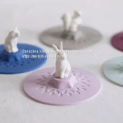 Custom Color Outdoor Wine Cup Glass Silicon Drink Covers Silicone Cup Cover Lid photo-2