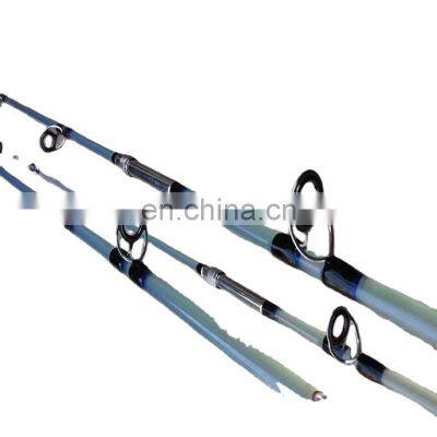 Byloo Custom Sea Bass Fishing Rods 2 Pieces 1.8m 2.1m 2.4m Best Value Solid Tip Carbon Spinning Casting Fishing Rod