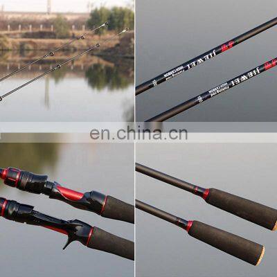 High Quality 2 Sections Saltwater Fishing Tackle Carbon Spinning Casting Fishing Rod Hard Carbon Fishing Rods photo-4