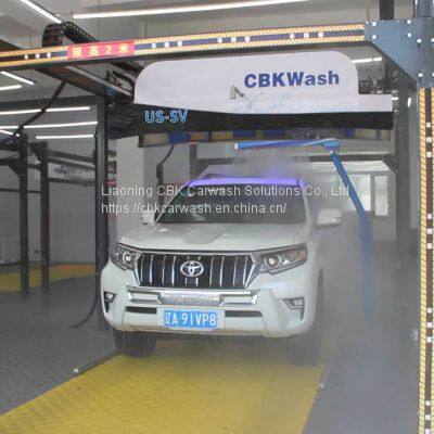 CBK 308 Hot Sale High Pressure Car Wash Touchless Machine with 4pcs 5.5KW blowers