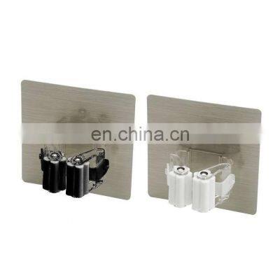 Adhesive Multi-Purpose Hooks Wall Mounted Mop Organizer Holder Rack Brush Broom Hanger Hook Kitchen Bathroom Strong Hooks photo-5