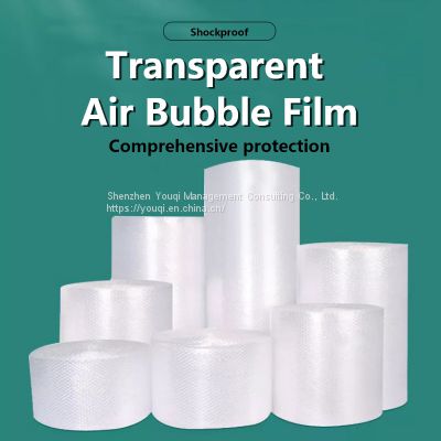 Jar Safe Packing Wrapper Rolls/ Wine Protective Packing Film Rolls/ Cushioned Air Bubble Film Rolls/