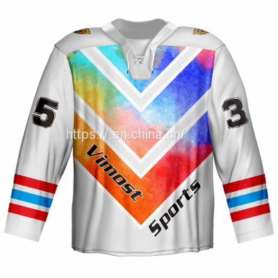 2022 Custom Sublimated Ice Hockey Jersey With Cheap Price