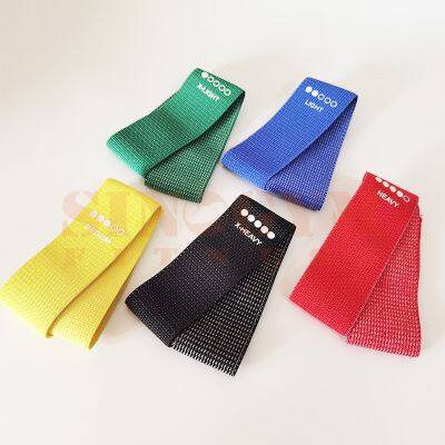 Squat Knitting Latex Resistance Loop Bands Set photo-5