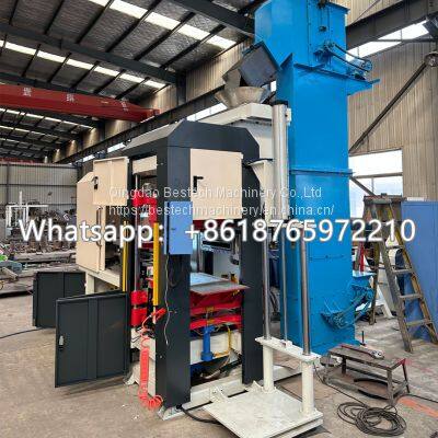 Manufacturer Automatic Horizontal Sand Moulding Machine With Sand Mold Rotary Line photo-5