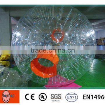 OEM large durable colorful inflatable inflatable human zorb ball