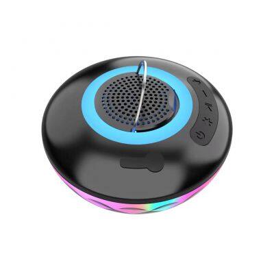 Outdoor swim pool levitating rotating UFO speaker waterproof IPX7 wireless bluetooth floating speaker