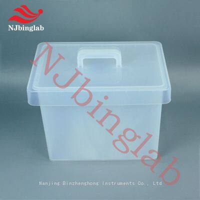 NJbinglab PFA Acid Tank for Soaking and Claning of Lab Vessels, With Lid photo-2