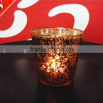 Golden Electroplate wedding candelabra