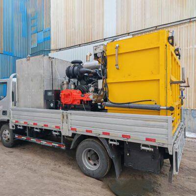 High Quality 160Mpa Diesel Recycling Machine Road Marking Removal High Pressure Water Blasting New Metal Construction Engine