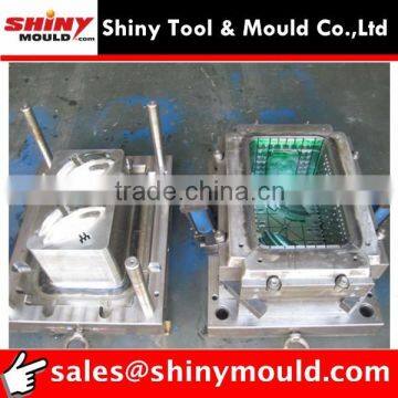 plastic industrial crate mould hot runner crate mould