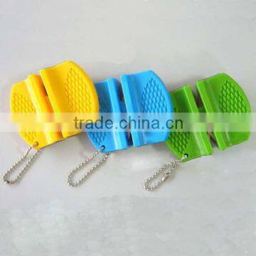 New Mini Ceramic Knife Sharpener Camp Kitchen Pocket Sharpening Tool Quality Choice photo-6