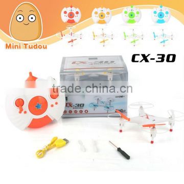 2014 new product CX-30 2.4G 4CH RC 3D Quadcopter WITH 6-AXIS GYRO RC Quadcopter