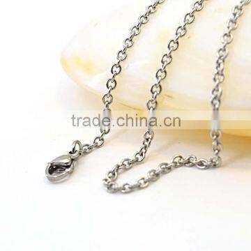Chains Necklaces Type 316 Stainless Sateel Main Material O Chain Necklace photo-3