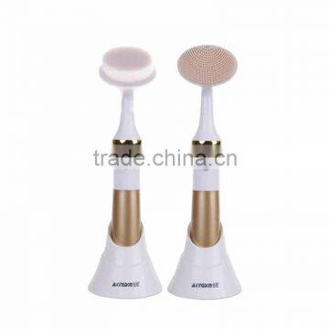 High Frequency waterproof ultrasound blackhead sonic Electric Microvibration Facial Clean Brush