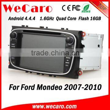 Wecaro WC-FU7608 Android 4.4.4 car dvd player HD for ford mondeo autoradio 2007 - 2010 TV tuner