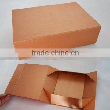 Customized collapsible hair extension box