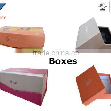 High quanlity Packaging boxes or tool box or gift box size and color can be customed