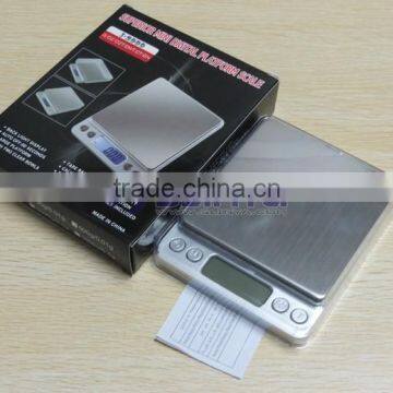 I2000 Model 500g/1000g/2000g Brushed Metal Plate I2000 Jewelry Scale photo-5