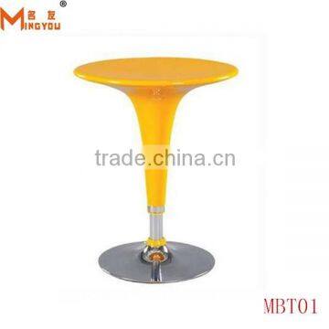 ABS plastic cheap bar table parts ABS top