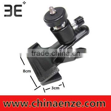 ET-SD01 Multi-function Clamp with Ball Head for Cameras Flash Portable Swivel Flash Clamp Camera Mount Clamp