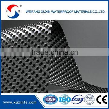 8mm HDPE Plastic Dimple Drainage board for wall liner