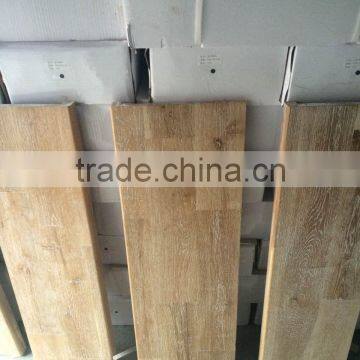 white brushed American oak hardwood wood stair tread