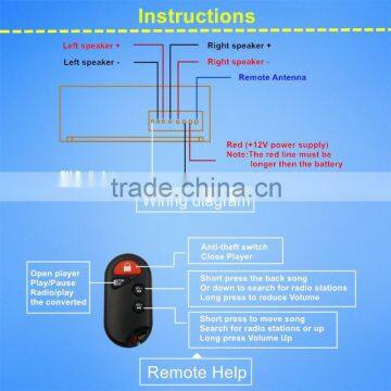 Anti Theft Nuts Motorcycle Speaker Box Alarm photo-2