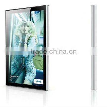 Outdoor slim and sleek stainless steel Digital signage kiosk