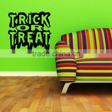 ALFOREVER Halloween Decal-Trick or Treat Decal-Wall Decal,car Decal,Laptop Decal-Halloween Decor