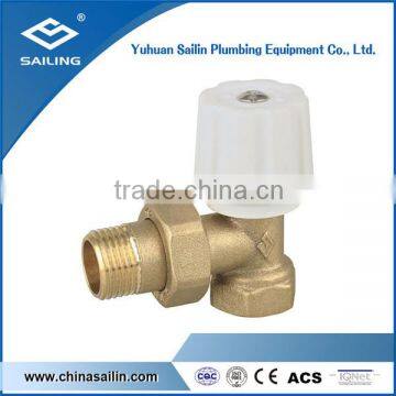brass forged radiator valve