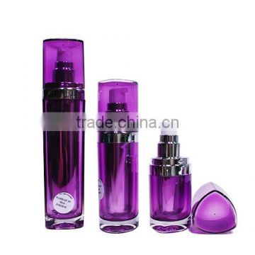 Triangle cosmetic dip tube bottle (612DT-QE)