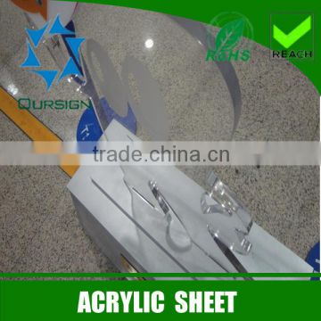 Direct manufacture 2mm-30mm100% virgin material perspex sheet/ Acrylic sheet