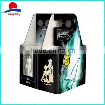 High Quality Custom 4 Bottle Wine Box