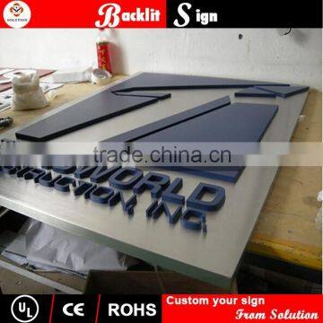 shop front LED Light Letter Signs illuminated exit signs