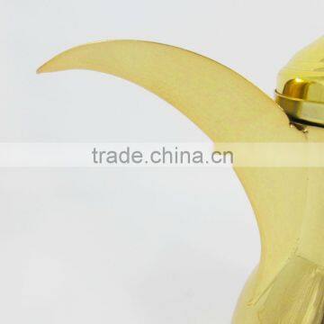 5 Size for Choice Stainless Steel Arabic Dallah Coffee Pot With Golden or Silver Coating photo-4