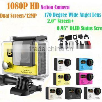 New Products! WiFi Waterproof Dual Screen 1080P 30fps/720P 60fps HD Mini DV--DV-26