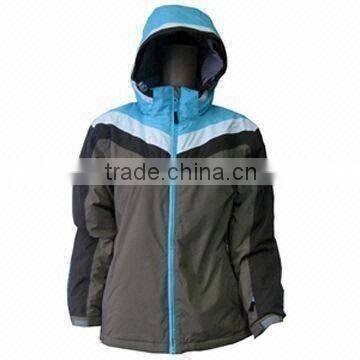 fashion jacket for women skiing jacket with zipper design