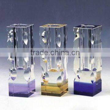 Fashion crystal vase for weddings, glass vase, crystal glass vave CV-1086