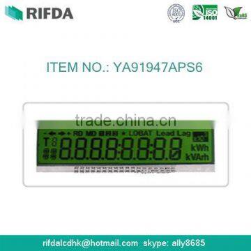 Single or three phase digital energy meter display lcd