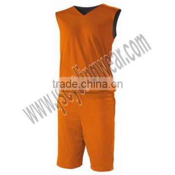 2015 custom plain basketball uniform