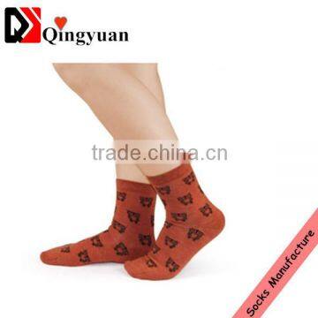 Lady Jacquard Cartoon Socks