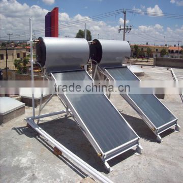 2016 China flat panel solar hot water heater with blue chorme collector                        
                                                Quality Choice