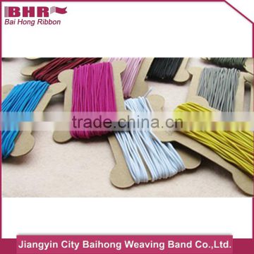 designed color elastic cord with high quality