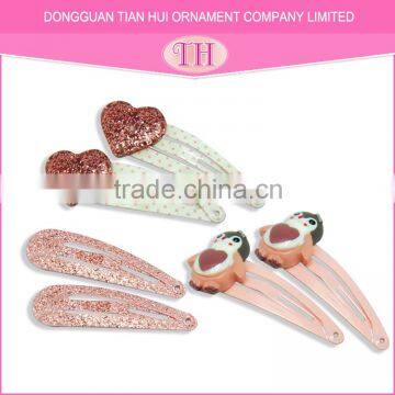 Factory Direct Selling Low Price New Design Glitter Barrette Fashion Hair Accessories Women photo-2