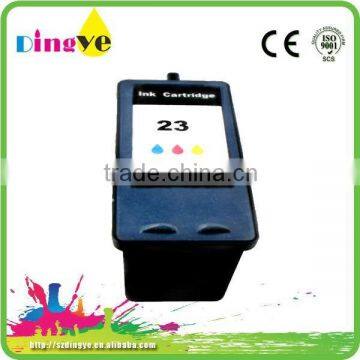 High volume ink cartridge Ink Cartridge 23 C Remanufactured for Lenovo Long life ink cartridges